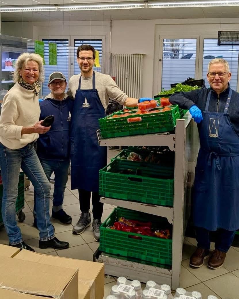 Martin Horn bei der Tafel